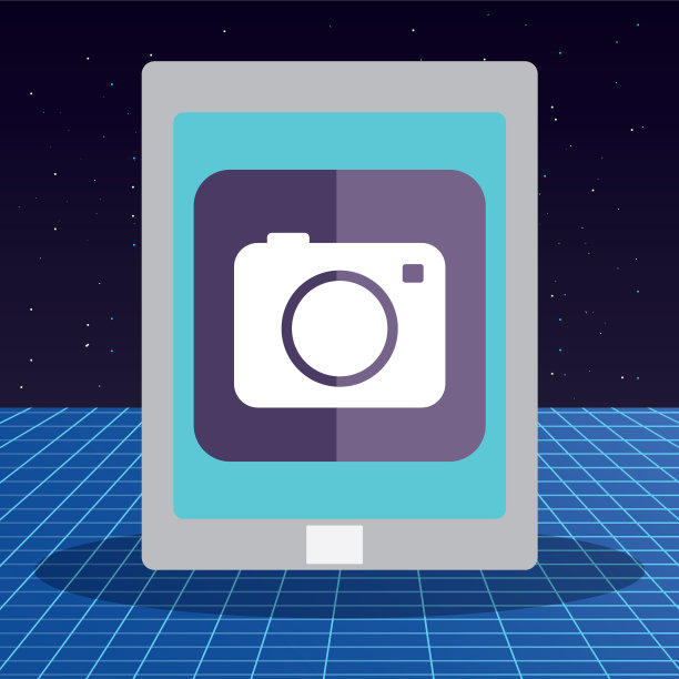 带有应用程序拍照功能的平板电脑图片下载