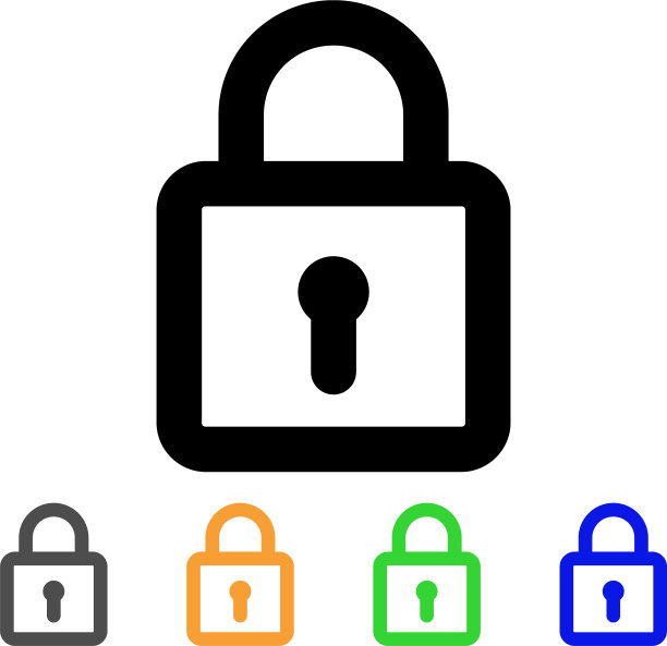 中风锁图标图片下载