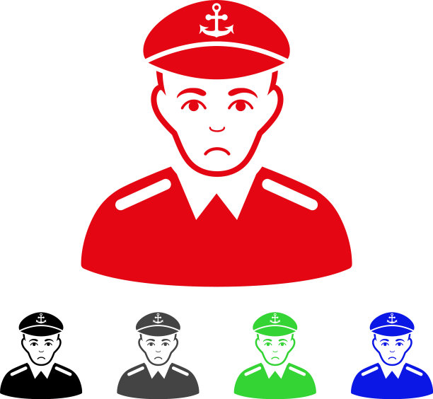 悲伤的队长图标图片下载