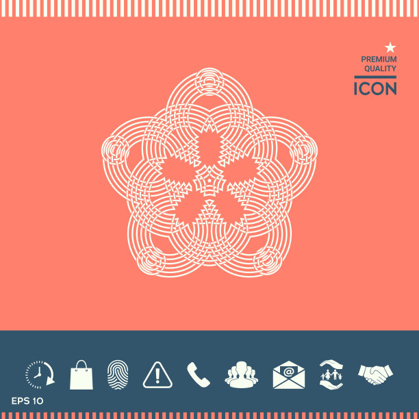 几何东方阿拉伯图案为您的设计图片下载