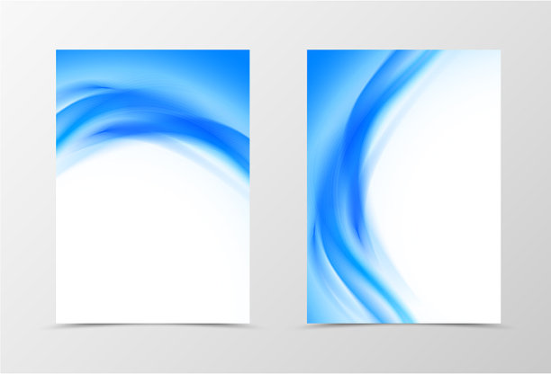 前后波翼模板设计图片下载