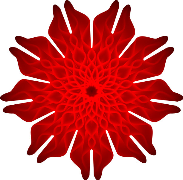 白底红花图片下载