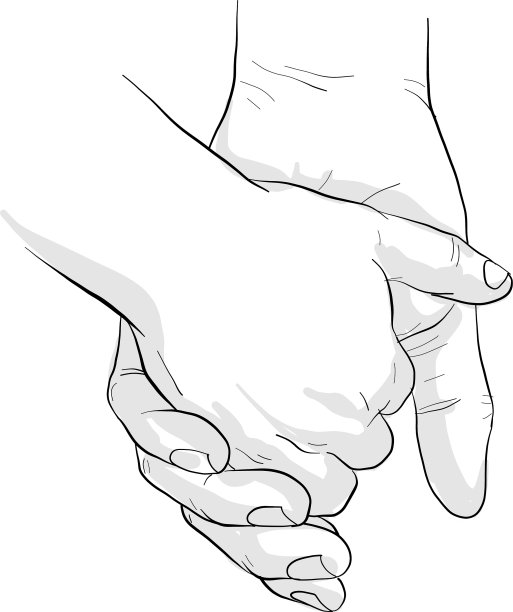 手牵着手图片下载