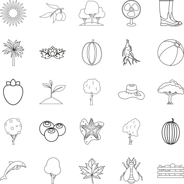 花式图标设置轮廓样式图片下载