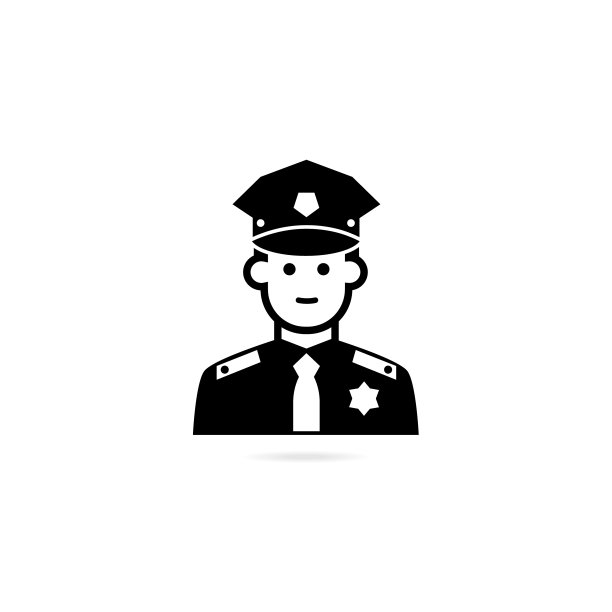 警官头像图标图片下载