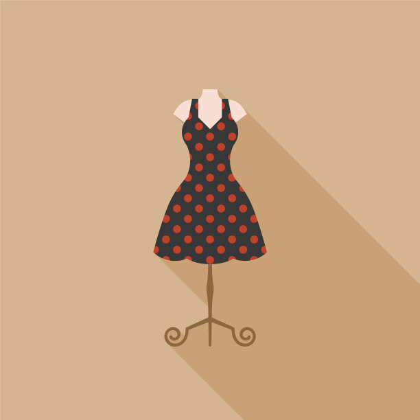 穿着复古服装的模特图片下载