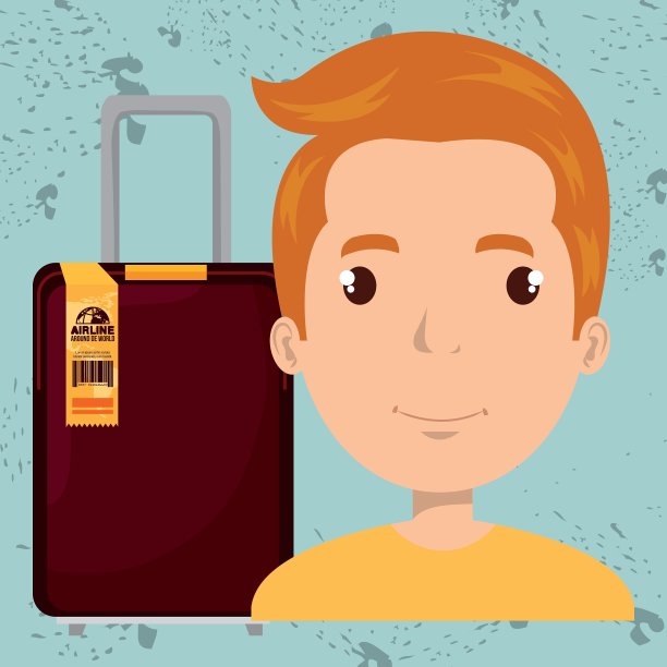 男士旅行袋罗盘旅行图片下载