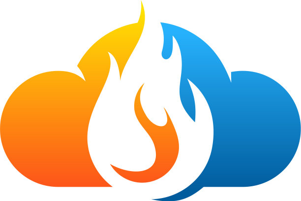 天火标志图标设计图片下载