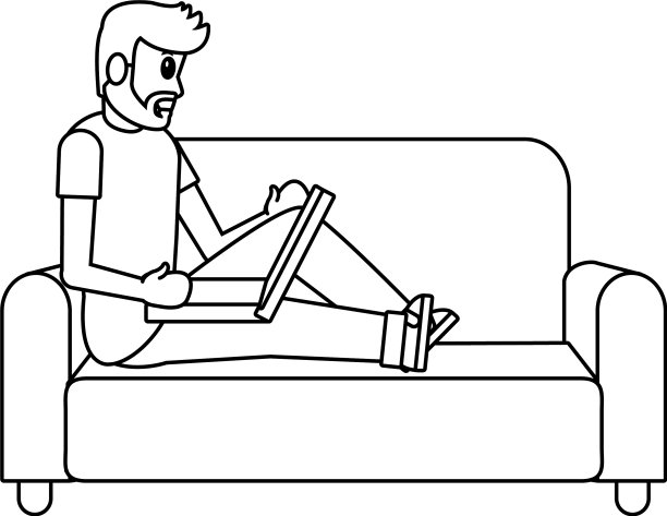 年轻人卡通图片下载