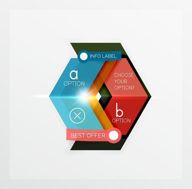 横幅业务背景和演示图片下载