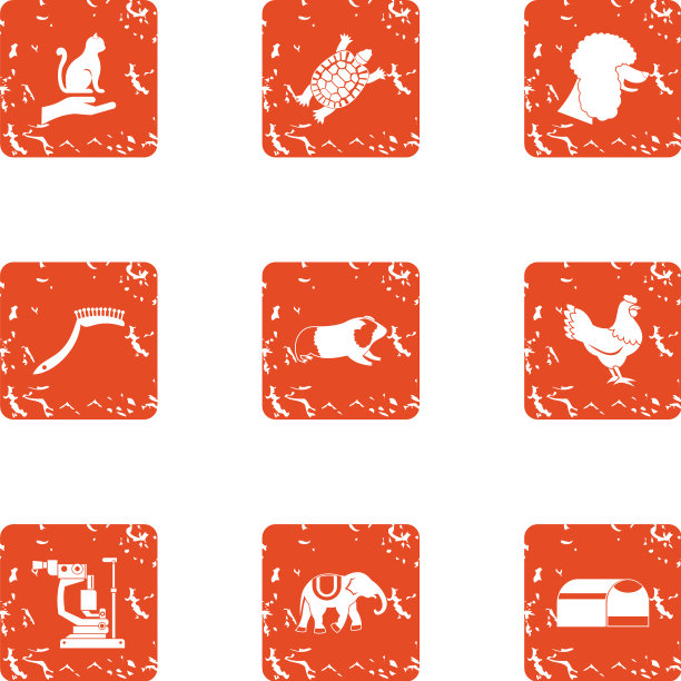 本能的图标设置了垃圾摇滚风格图片下载