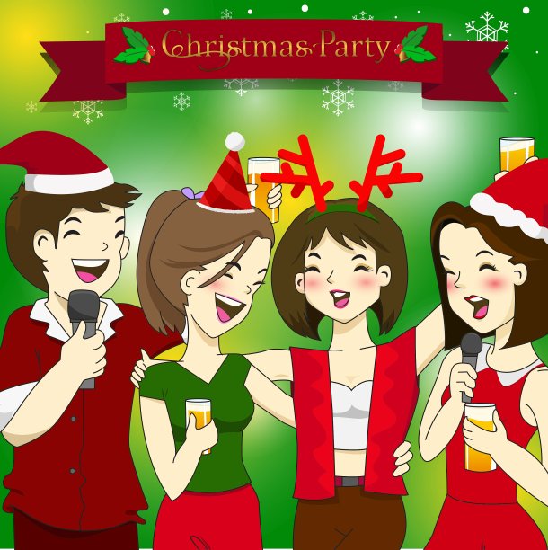 圣诞晚会图片下载