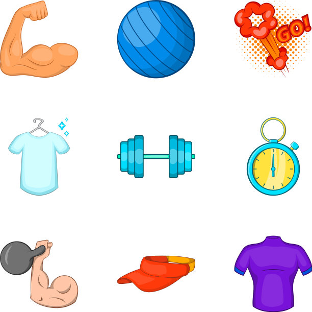 练习图标设置卡通风格图片下载