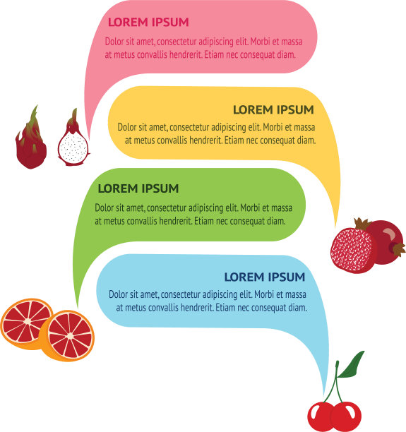 食品信息图表bacgkround图片下载