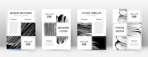 封面页设计模板商业宣传册layo图片下载