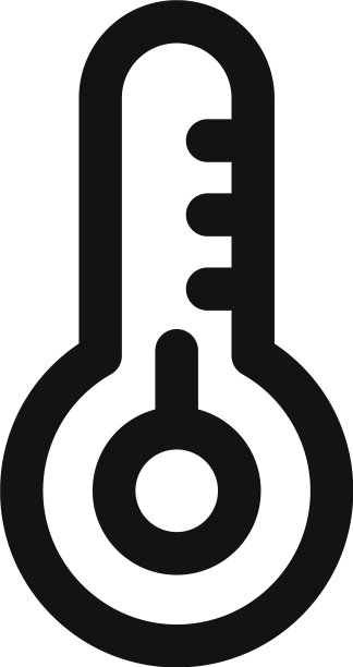 温度计图标：天气温度符号图片下载