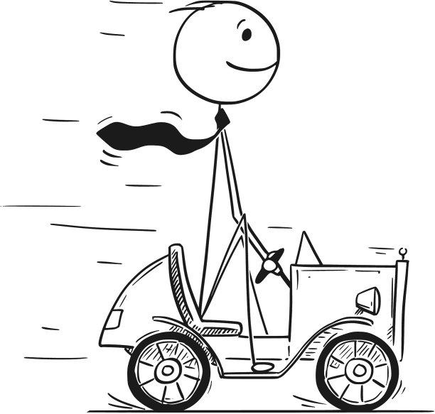 商业成功的概念卡通图片下载