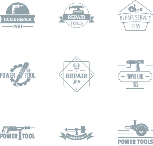 家居装修标志设置简约风格图片下载