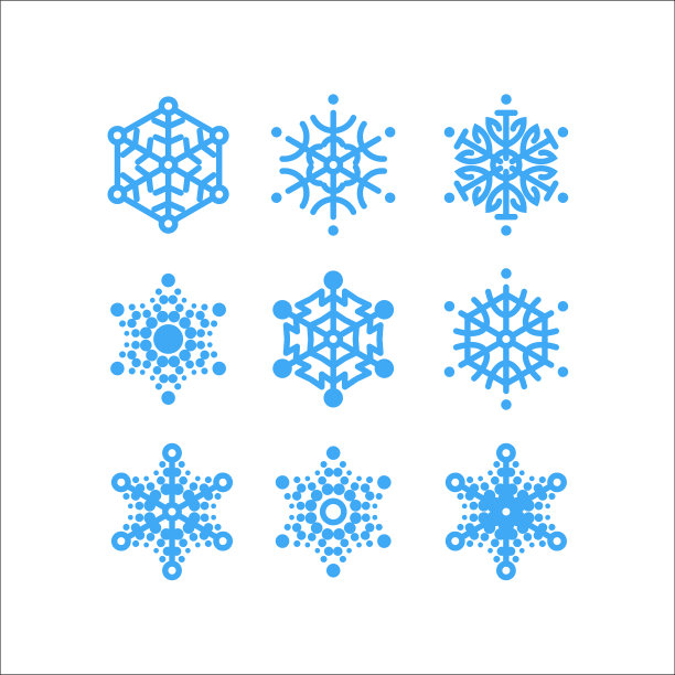 雪花图标图片下载