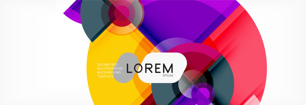 圆抽象背景图片下载