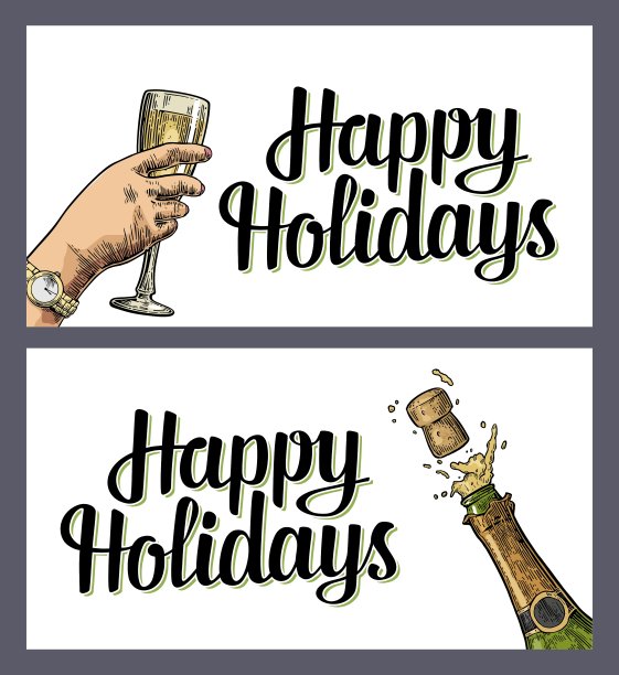 香槟酒瓶爆炸和手持玻璃杯图片下载