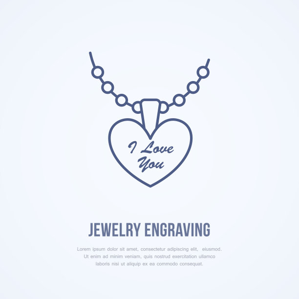 吊坠上的首饰链线平整图片下载