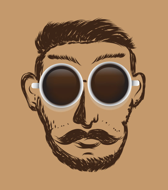 艺术咖啡潮商业问题画图标图片下载