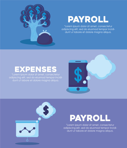 硬币树与设置图标经济金融图片下载