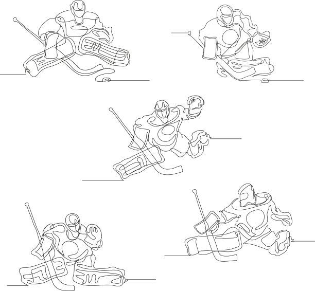 冬季冰球运动图片下载