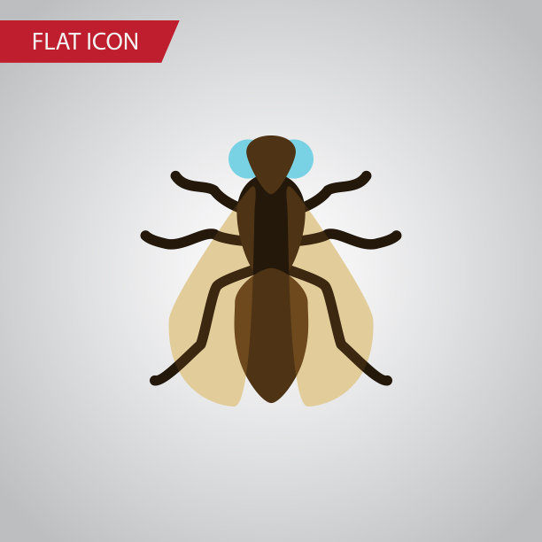 孤立蚊平图标蚊元素图片下载