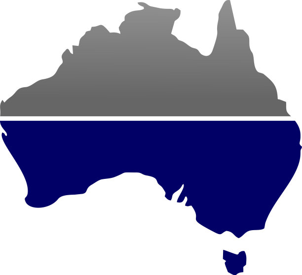 澳大利亚的地图图片下载