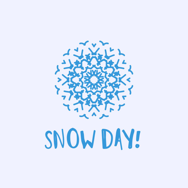 圣诞贺卡与几何装饰图片下载