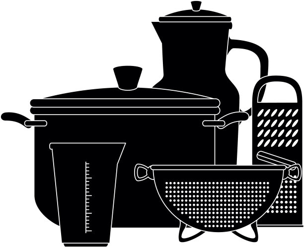 一套厨房容器图片下载