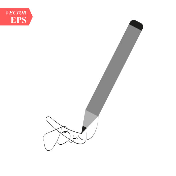 铅笔素描创意图片下载