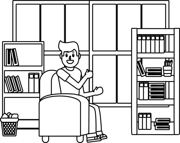 年轻人卡通图片下载