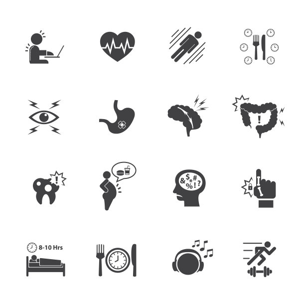 办公室综合征图标设置效果图片下载