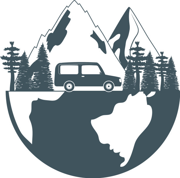 户外野营卡通图片下载