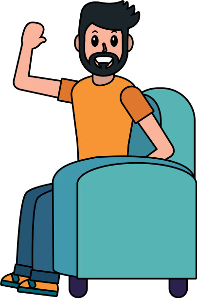 年轻人卡通图片下载