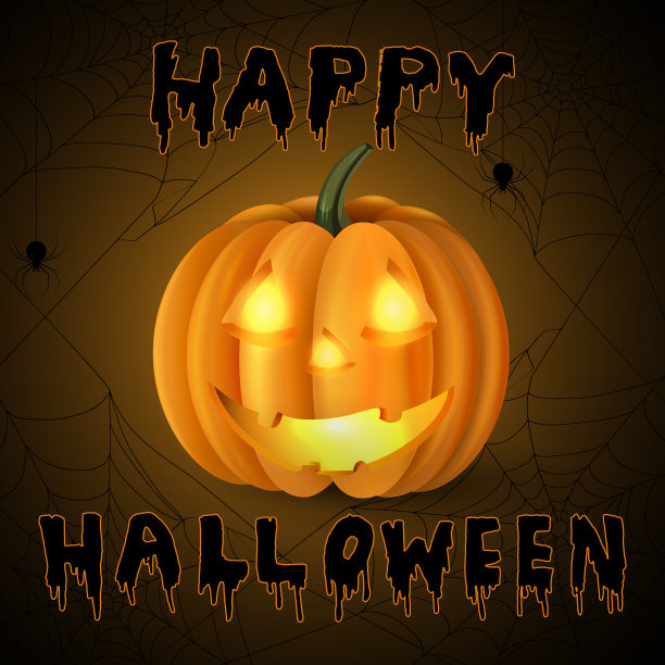 可怕的杰克灯万圣节南瓜图片下载