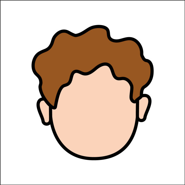 面对宝贝女孩的头像图标图片下载