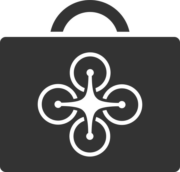 无人机工具箱扁平图标图片下载