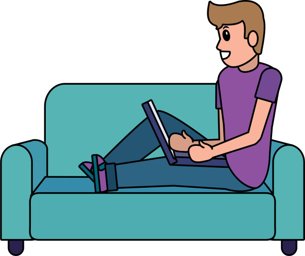 年轻人卡通图片下载