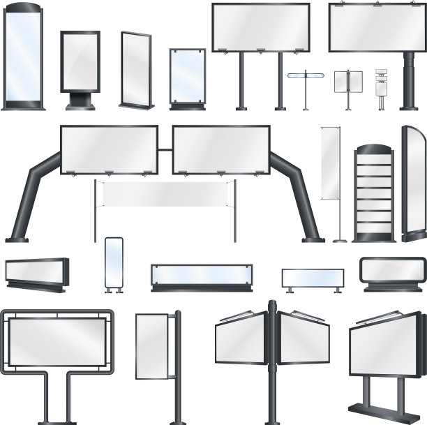 设置广告牌和横幅模型为您图片下载