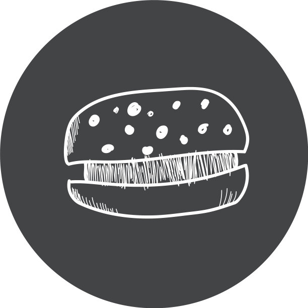 手绘烘焙贴纸设置黑板图标图片下载