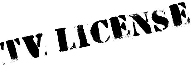 电视执照橡皮章图片下载