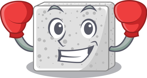 拳击羊达奶酪卡通人物图片下载