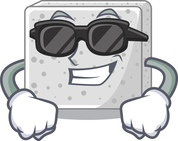 超级酷的羊乳酪片角色图片下载