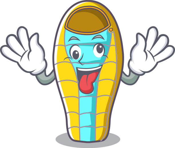 疯狂睡觉的坏吉祥物卡通图片下载