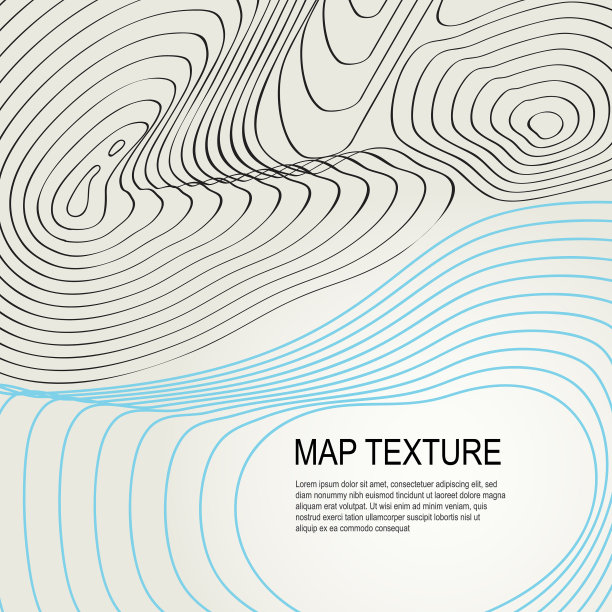 带有等高线的地形图图片下载