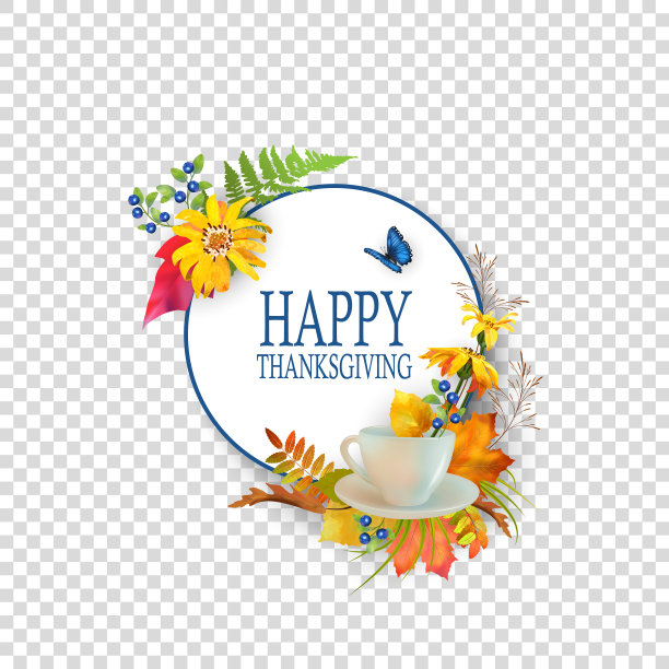 感恩节卡片图片下载